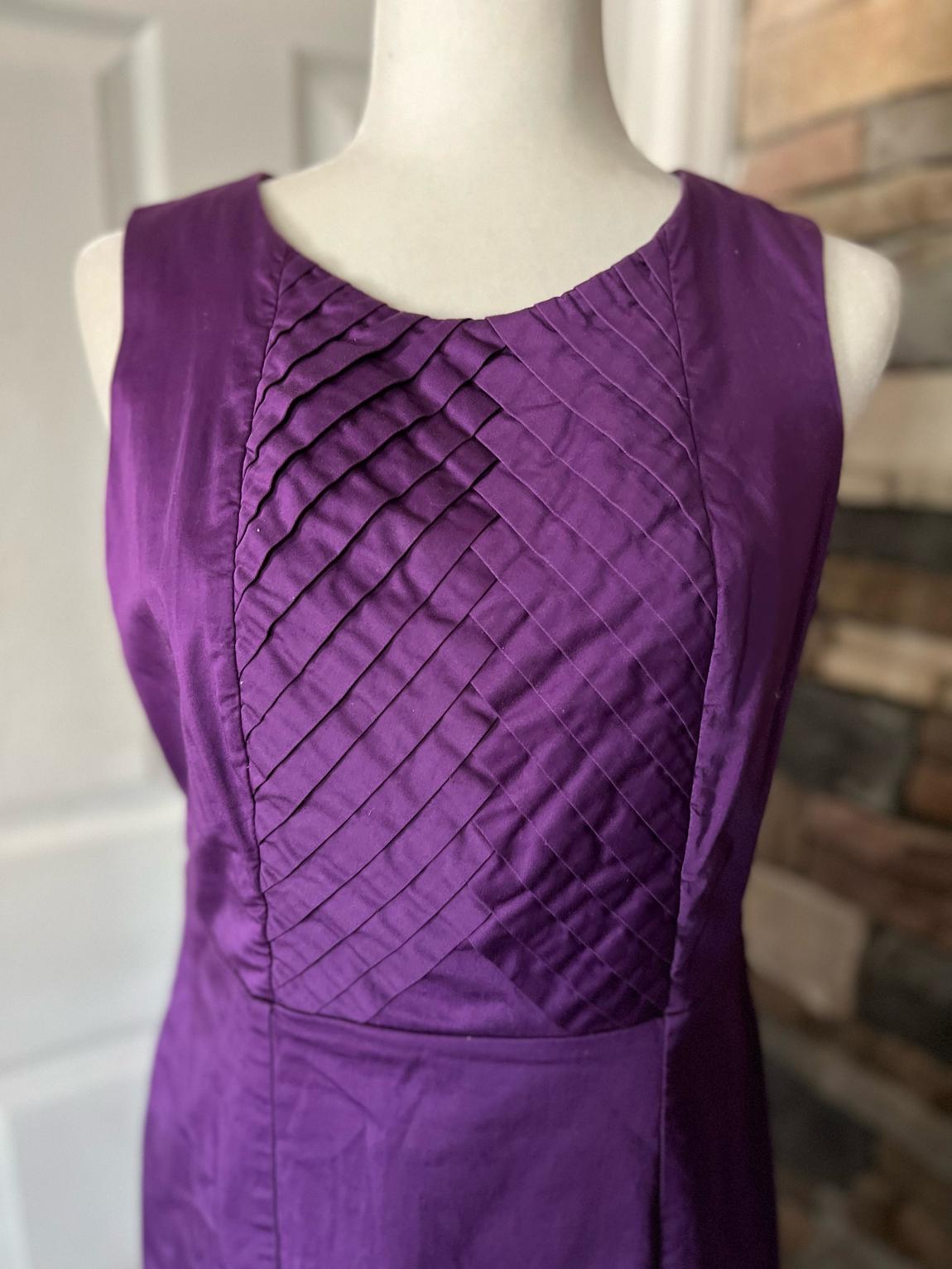 Apt 9 Size 10 Purple A-line Dress on Queenly