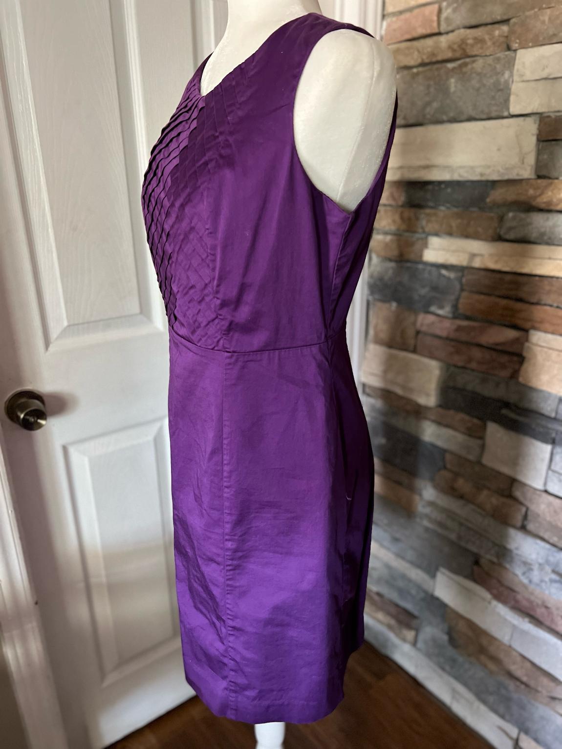 Apt 9 Size 10 Purple A-line Dress on Queenly