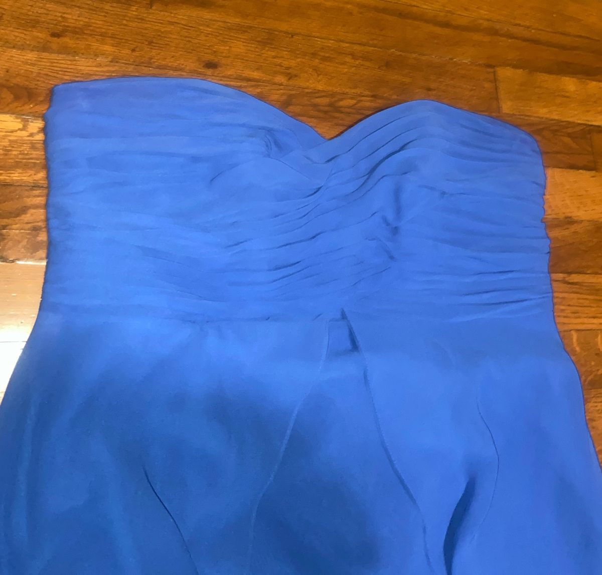 David's Bridal Plus Size 16 Royal Blue Cocktail Dress on Queenly