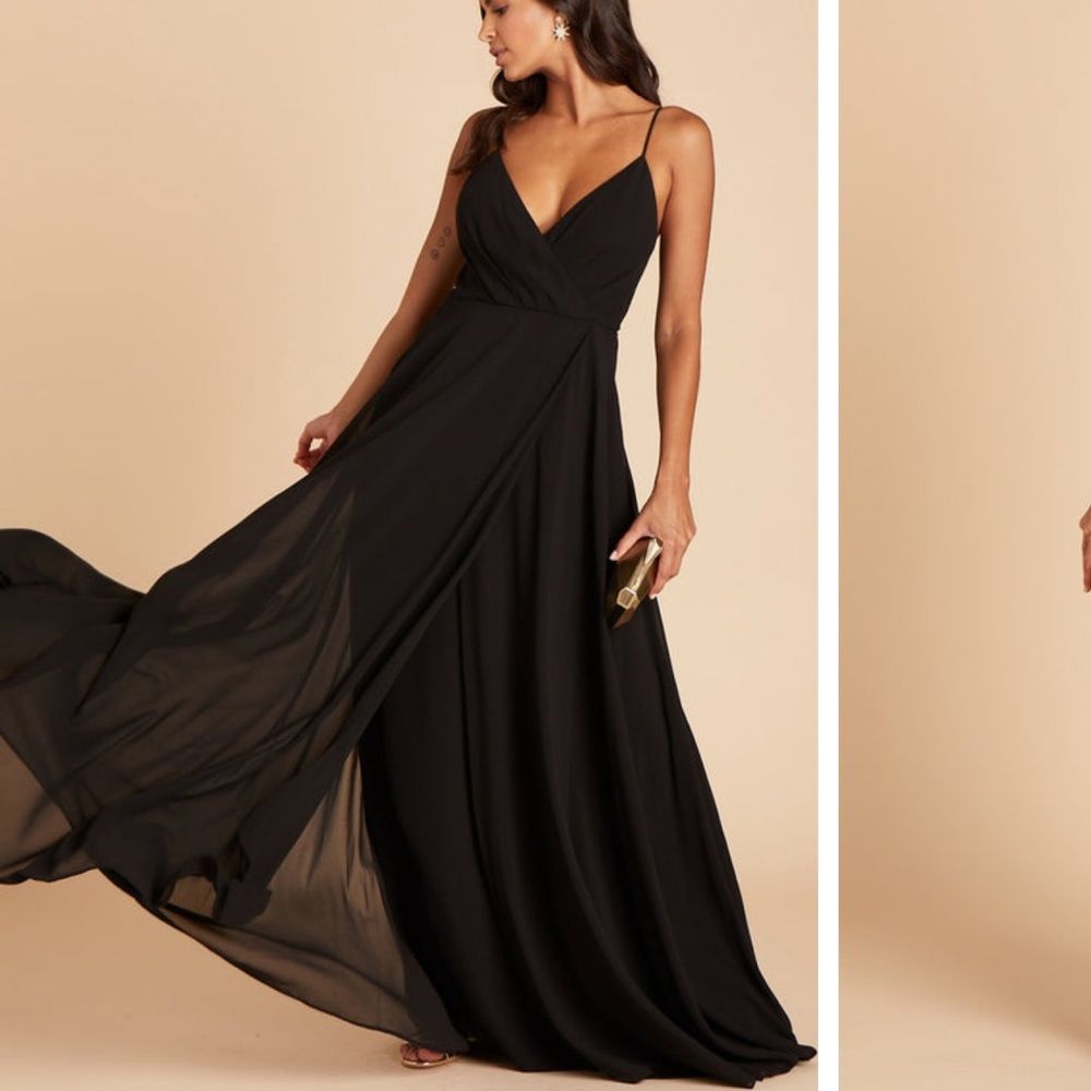 Size 2 Bridesmaid Black Cocktail Dress on Queenly