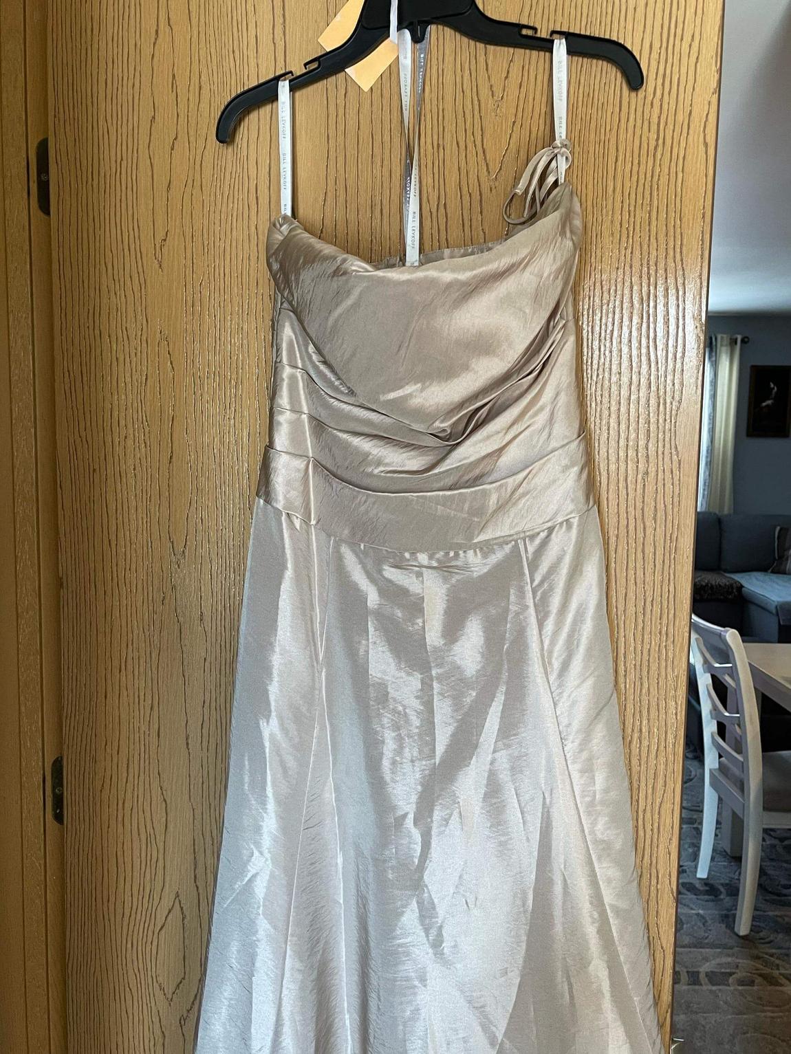 Size 10 Nude Floor Length Maxi on Queenly