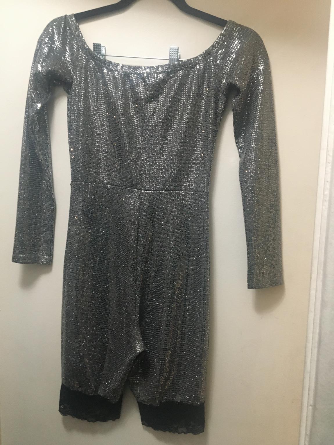 Fashion Nova Size 6 Silver Formal Jumpsuit on Queenly