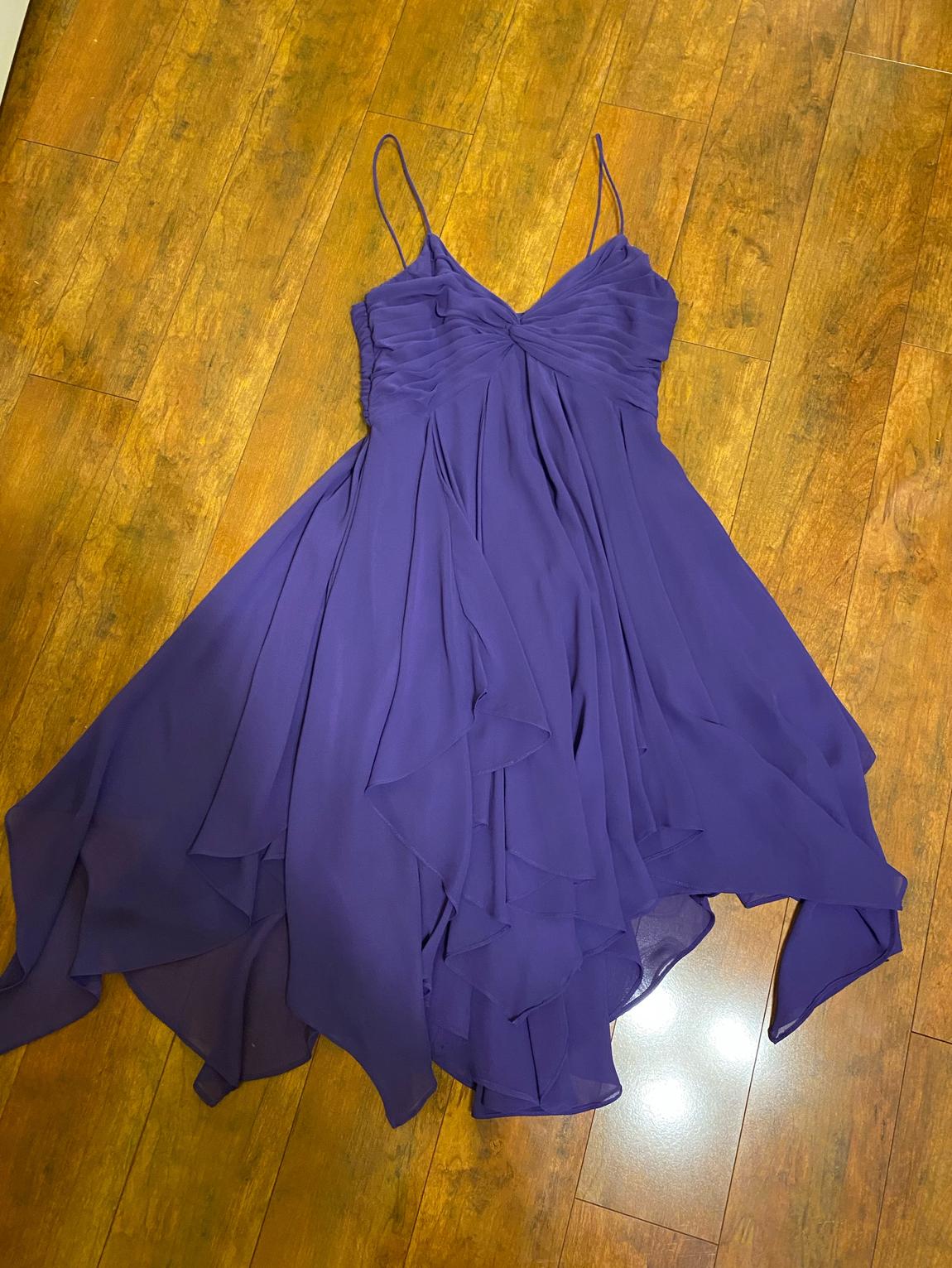 Size 4 Purple Cocktail Dress on Queenly