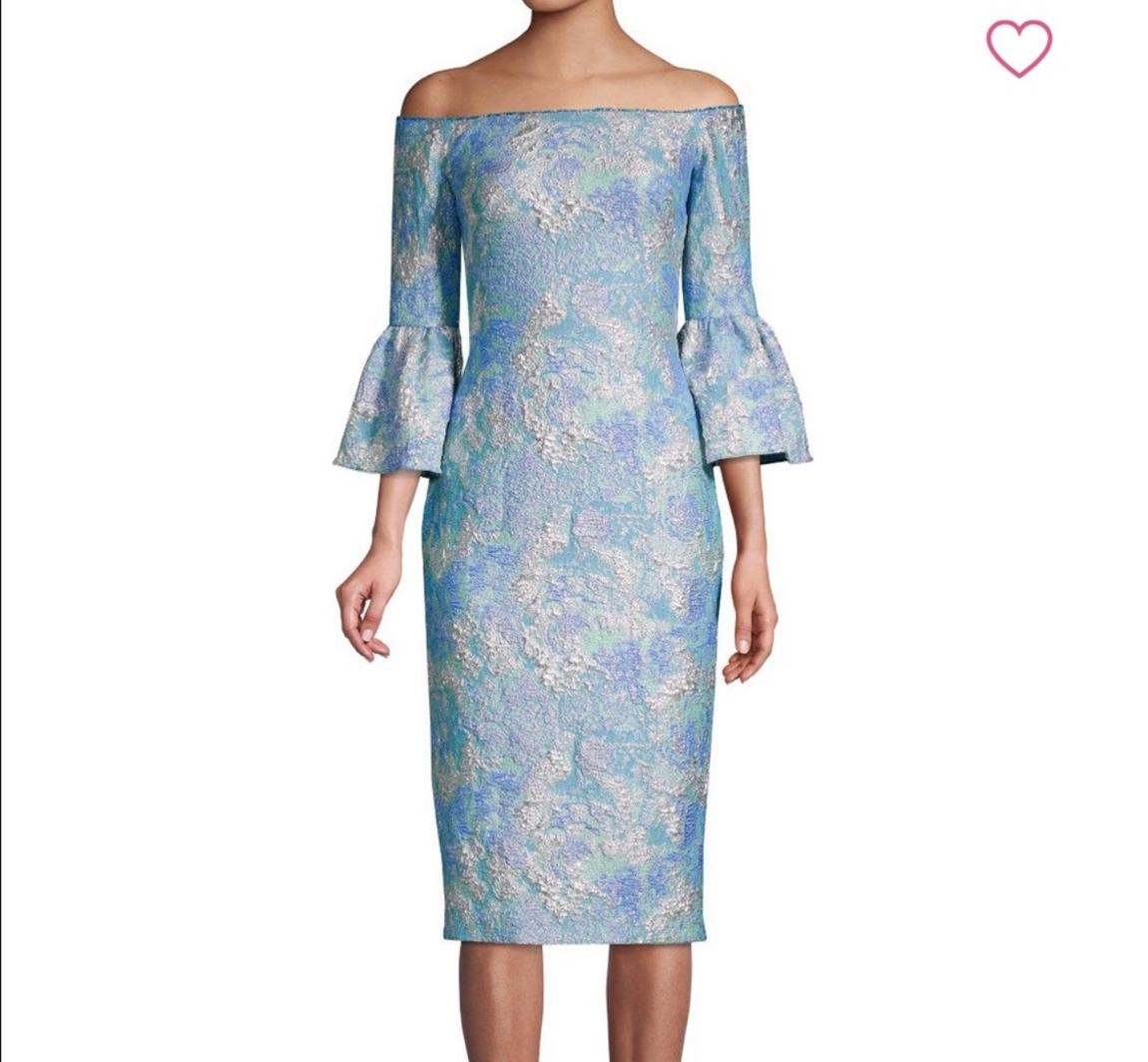 Thea Size 6 Blue Cocktail Dress on Queenly