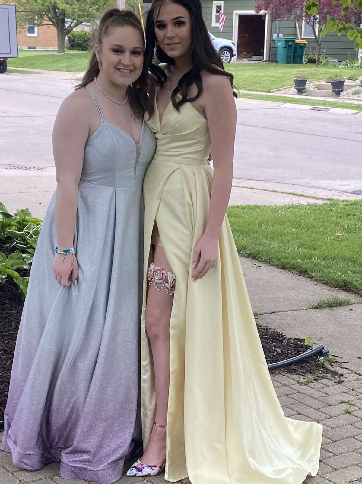 Size 4 Prom Strapless Yellow Ball Gown on Queenly