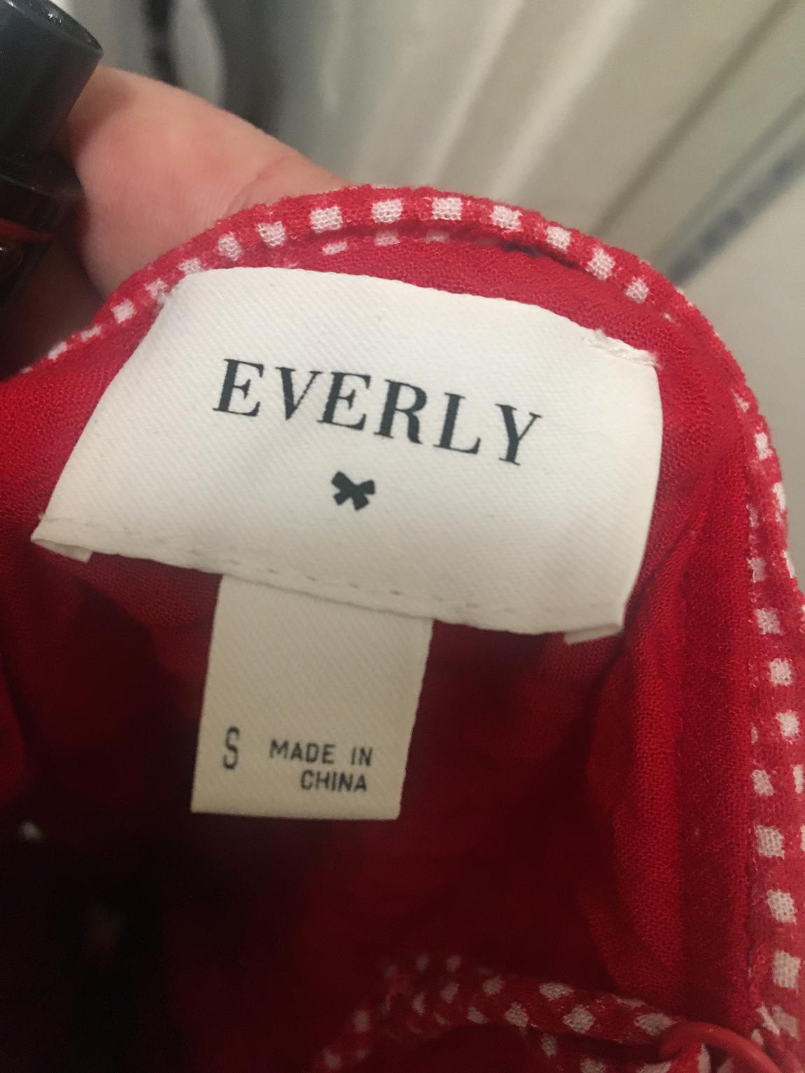 Everly Size 00 Halter Red A-line Dress on Queenly