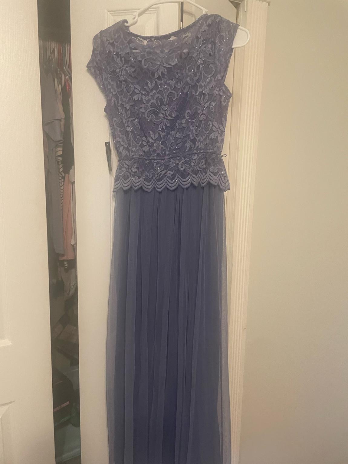Candalite Petite Girls Size 10 Purple Floor Length Maxi on Queenly