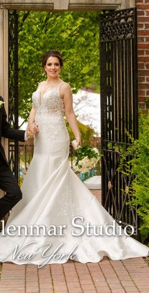 Sophia Tolli Size 12 Wedding Lace White Mermaid Dress on Queenly