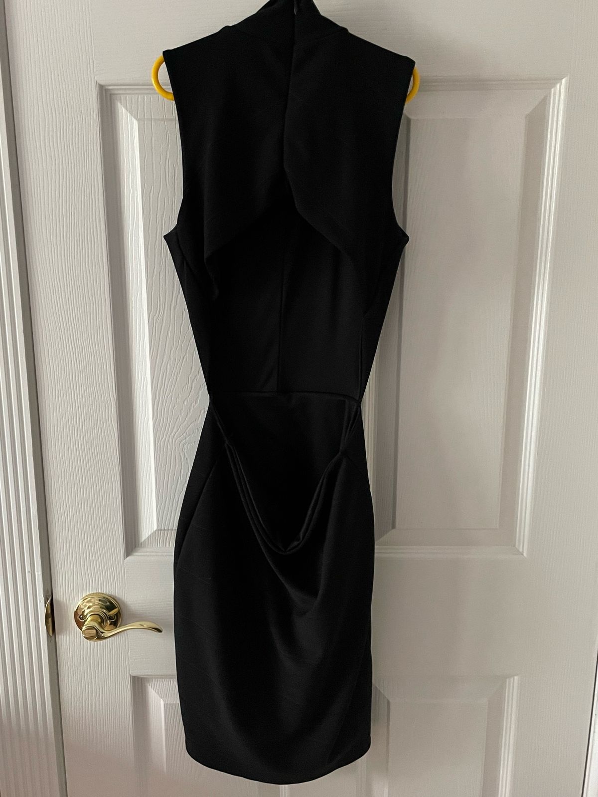 Missguided Size 0 High Neck Black Cocktail Dress on Queenly