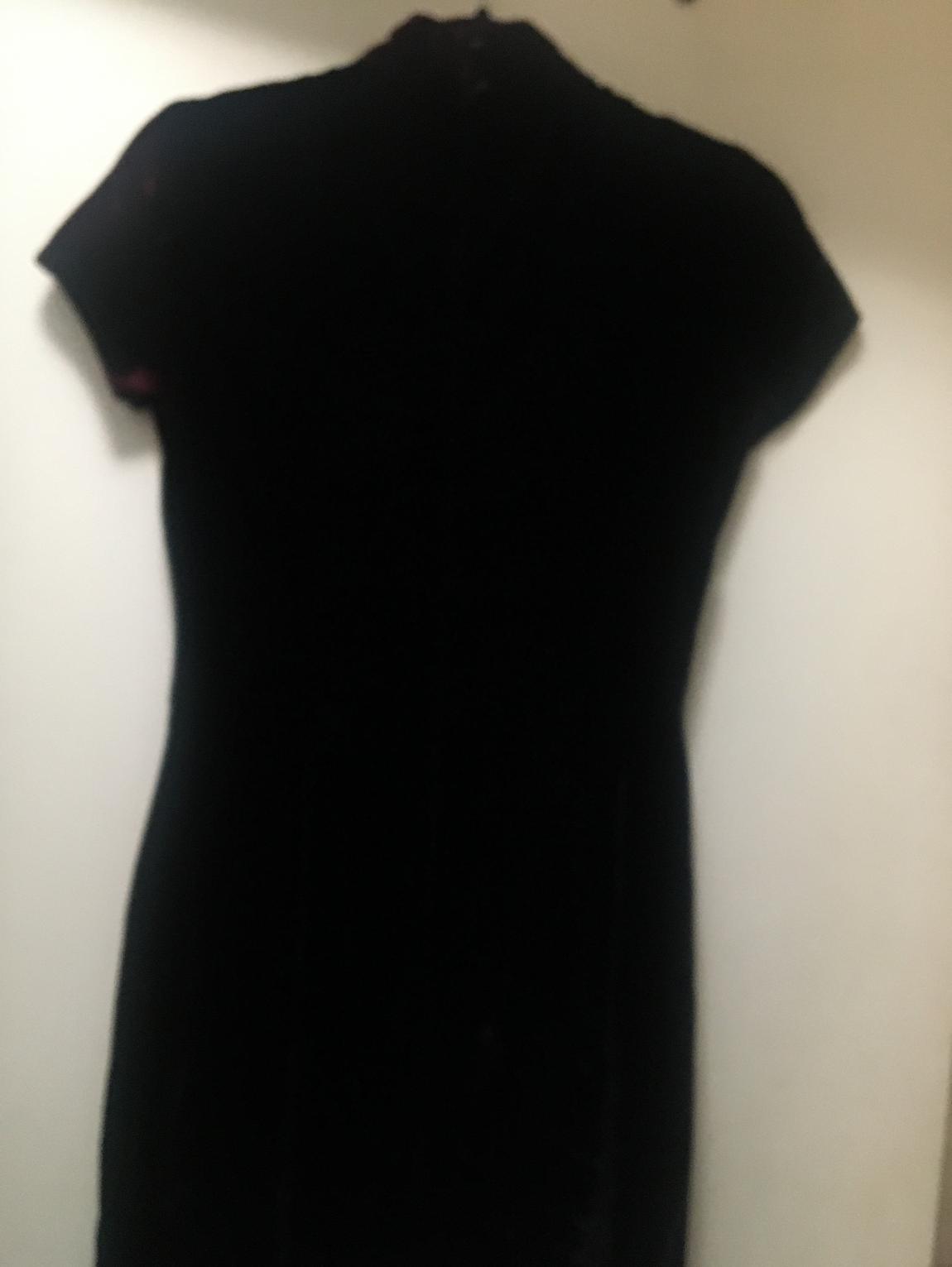 Jessica McClintock Size 00 Velvet Purple Side Slit Dress on Queenly