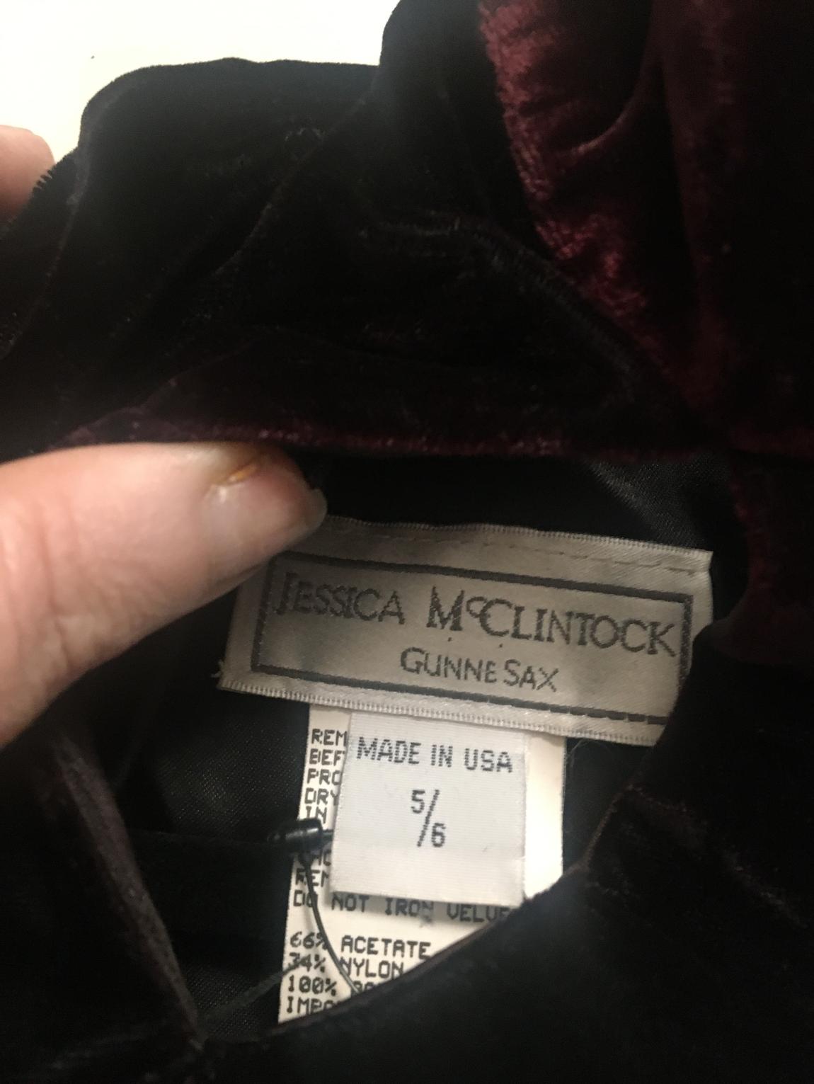 Jessica McClintock Size 00 Velvet Purple Side Slit Dress on Queenly