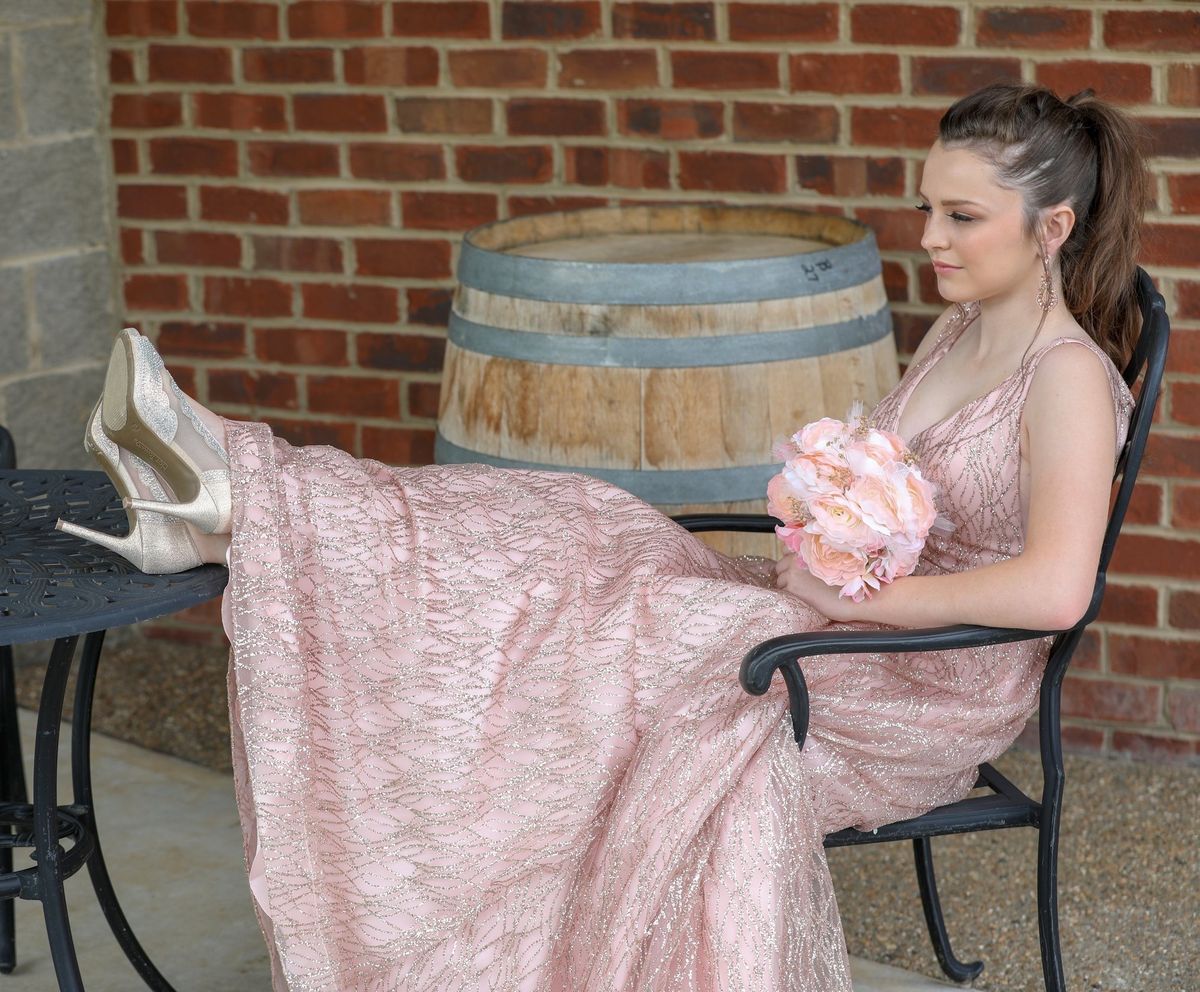 Studio 17 Size 4 Rose Gold Ball Gown on Queenly