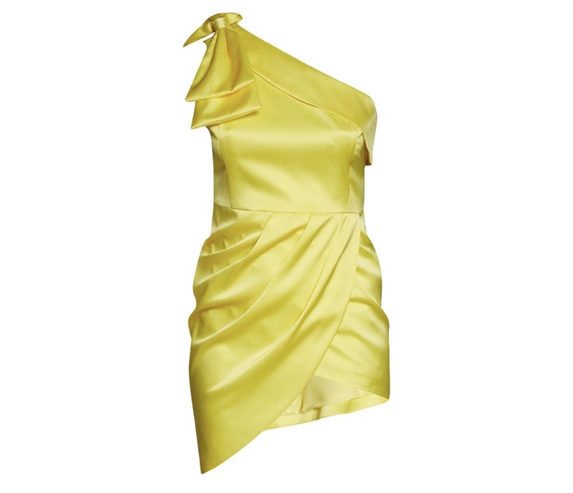 Lavish Alice Size 4 Yellow Cocktail Dress on Queenly