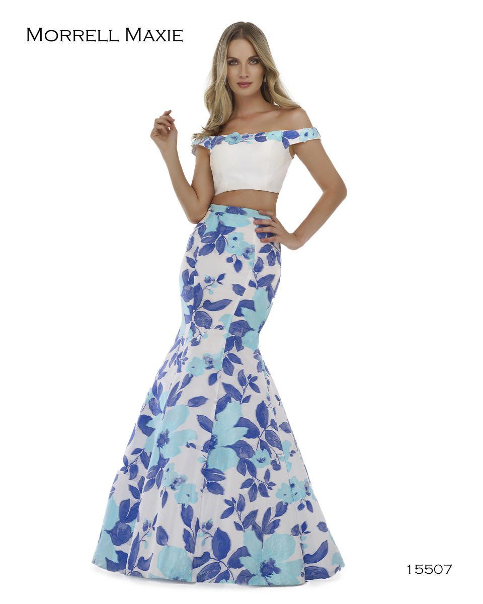 Style 15507 Morrell Maxie Size 0 Turquoise Blue Mermaid Dress on Queenly