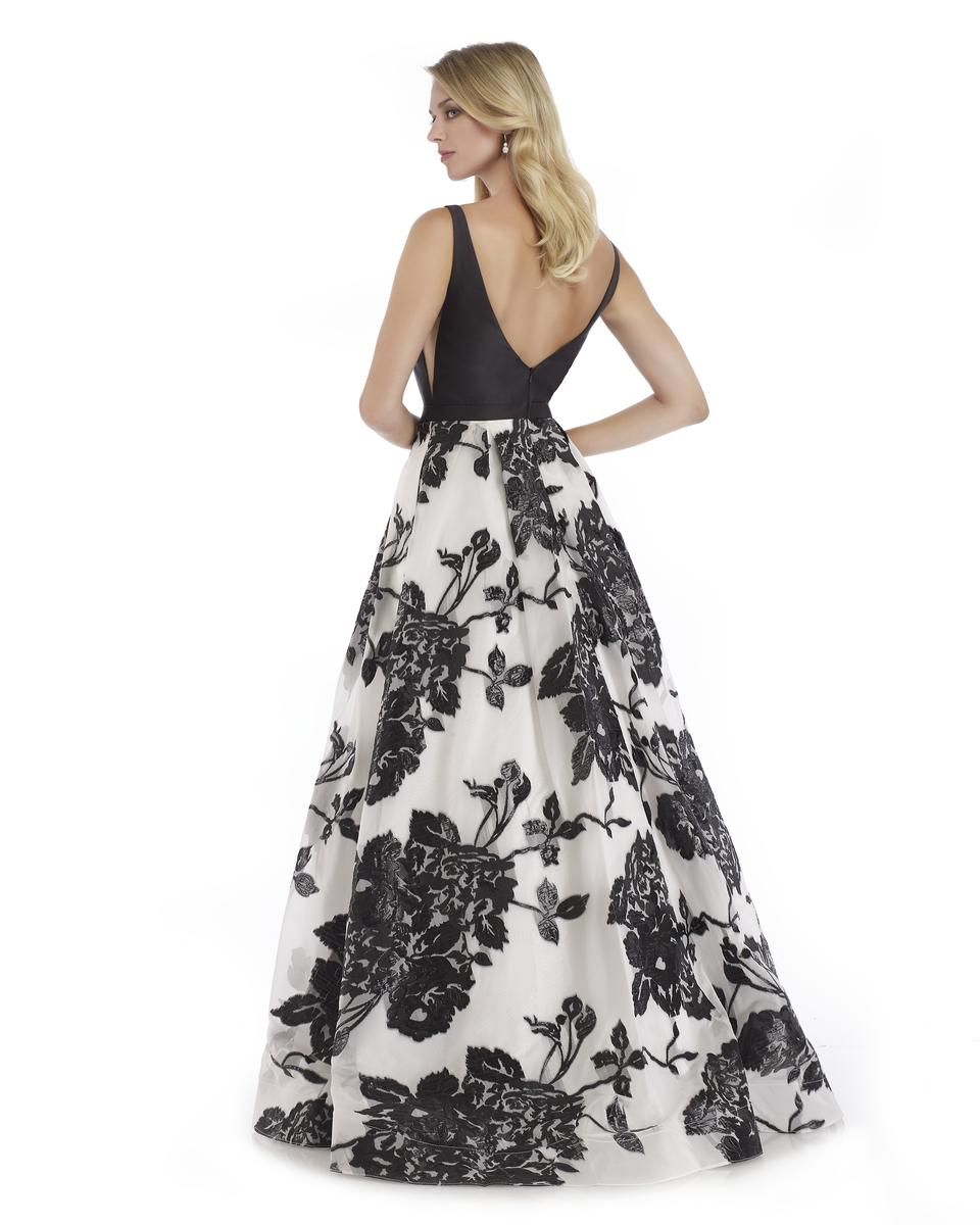 Style 16043 Morrell Maxie Size 6 Satin Black Ball Gown on Queenly