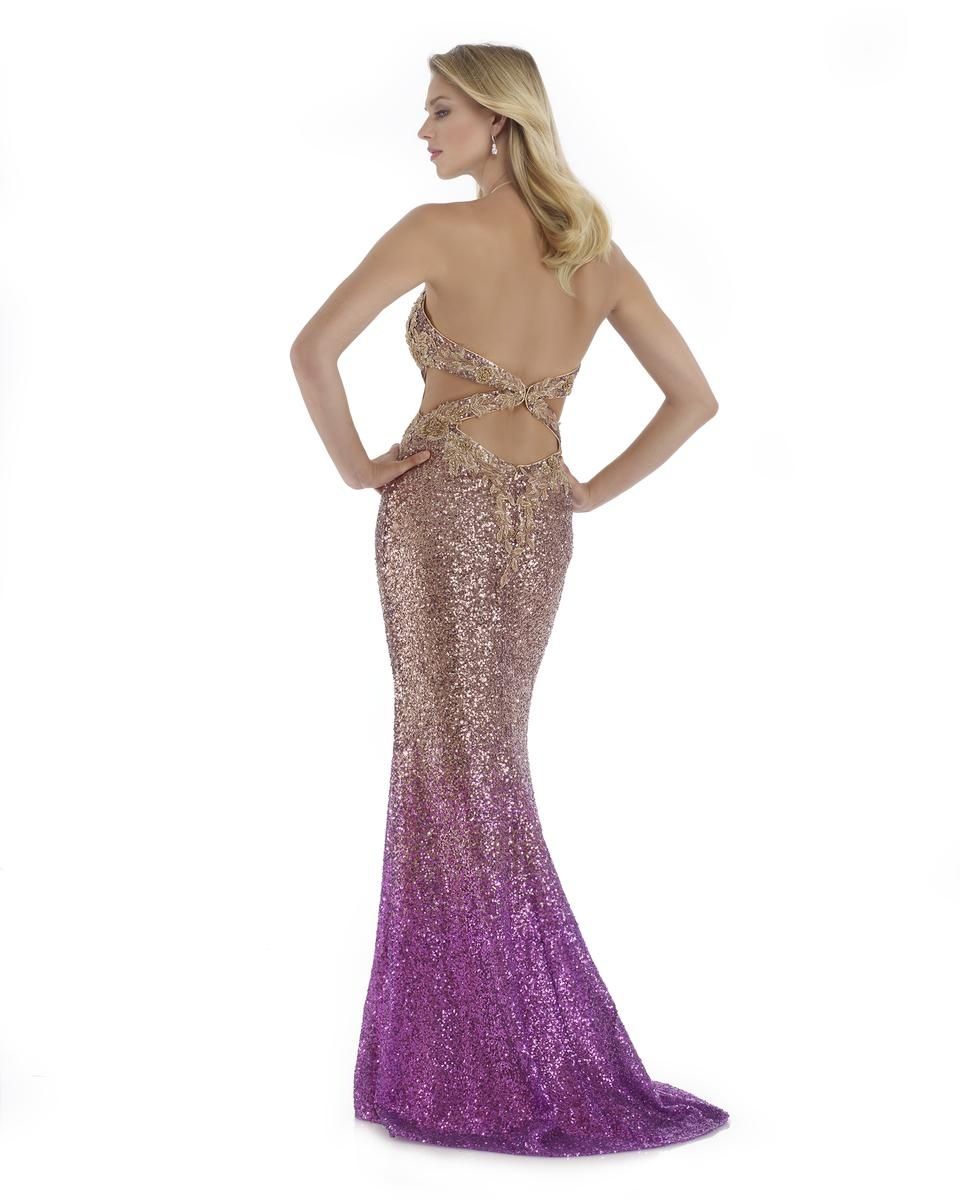 Style 16086 Morrell Maxie Size 2 Prom Sequined Hot Pink Mermaid Dress on Queenly