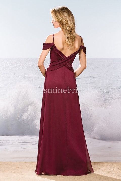 Style L174057 JASMINE BELSOIE Plus Size 20 Bridesmaid Off The Shoulder Light Pink A-line Dress on Queenly