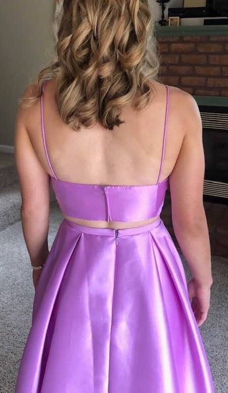 Sherri Hill Size 4 Purple Ball Gown on Queenly