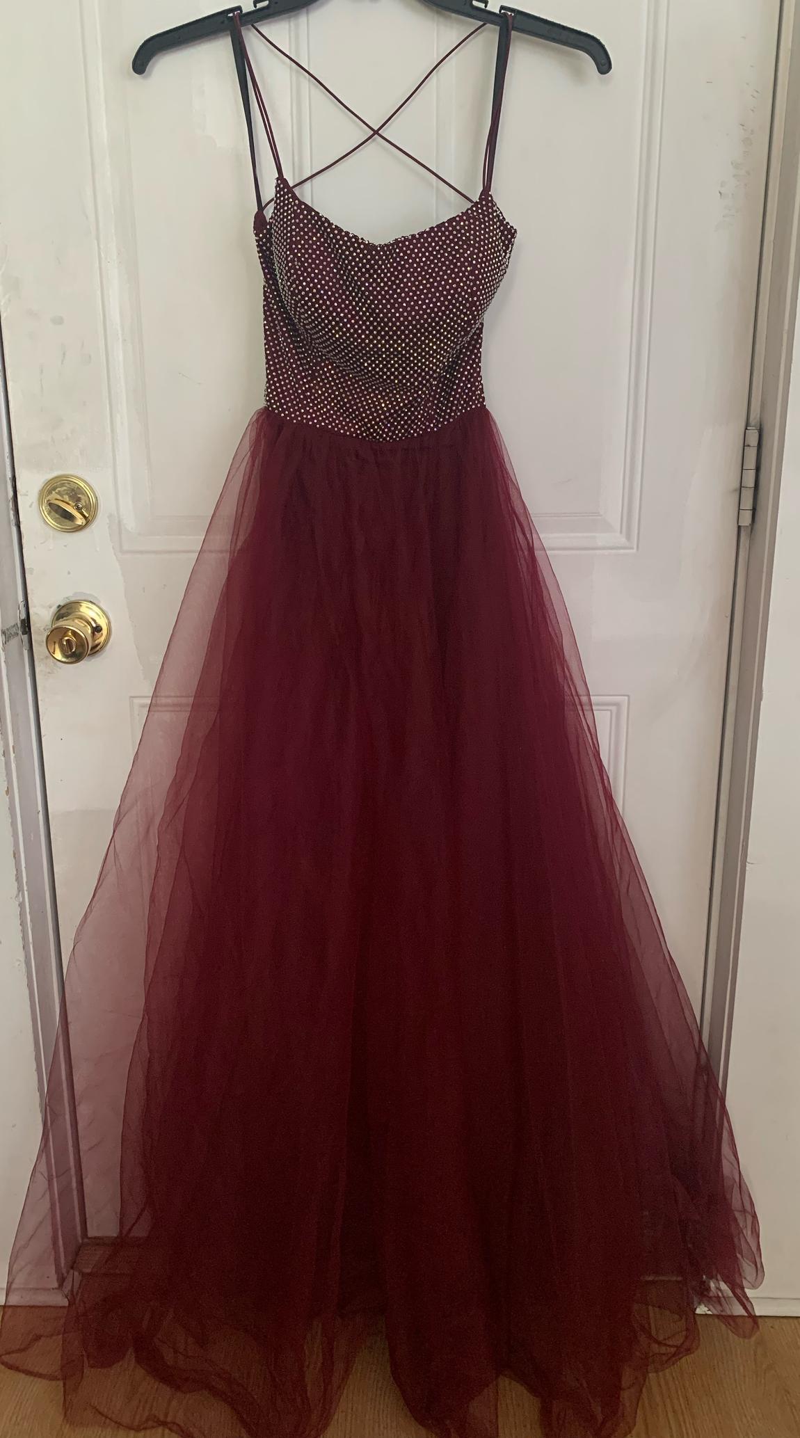 Windsor Size 4 Prom Multicolor Floor Length Maxi on Queenly