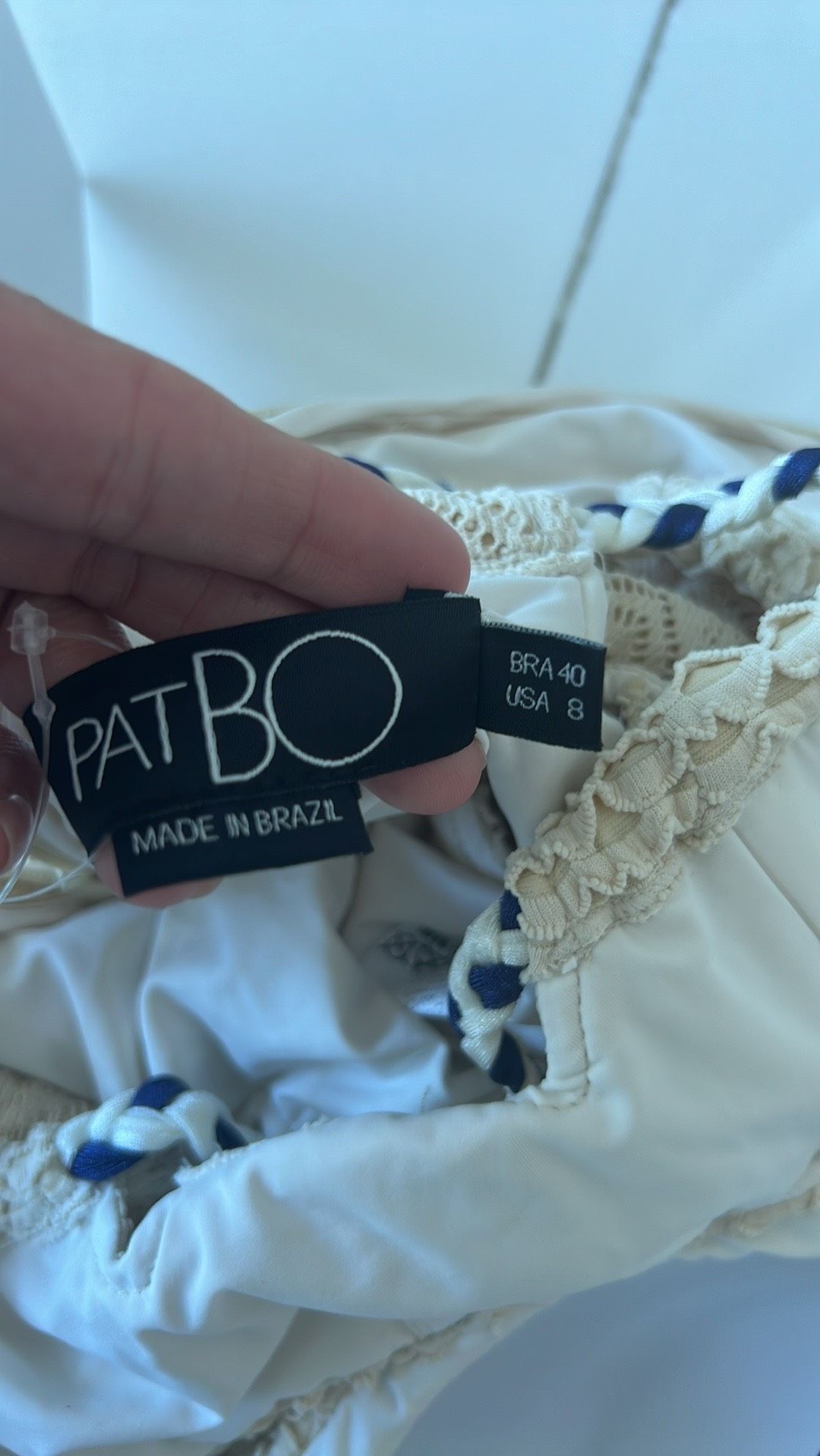 PatBO Size 8 Wedding Nude Floor Length Maxi on Queenly