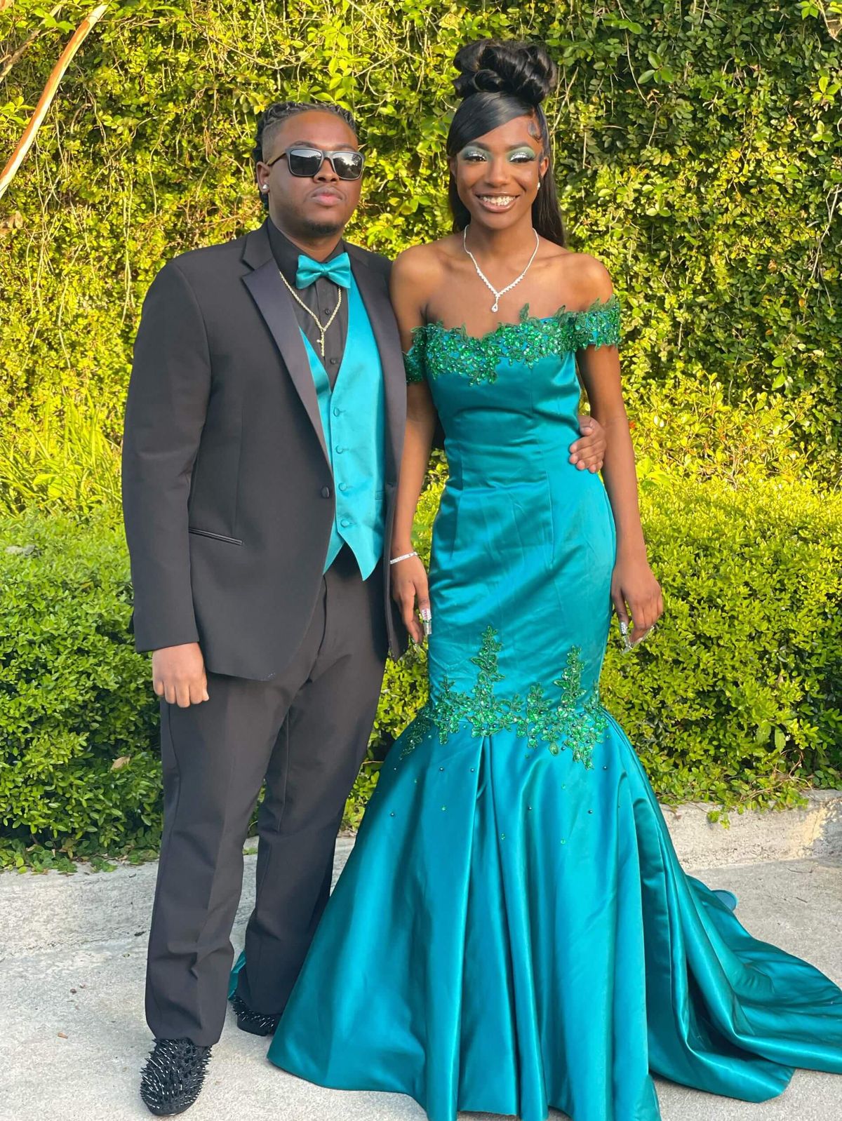 Size 2 Prom Green Mermaid Dress on Queenly