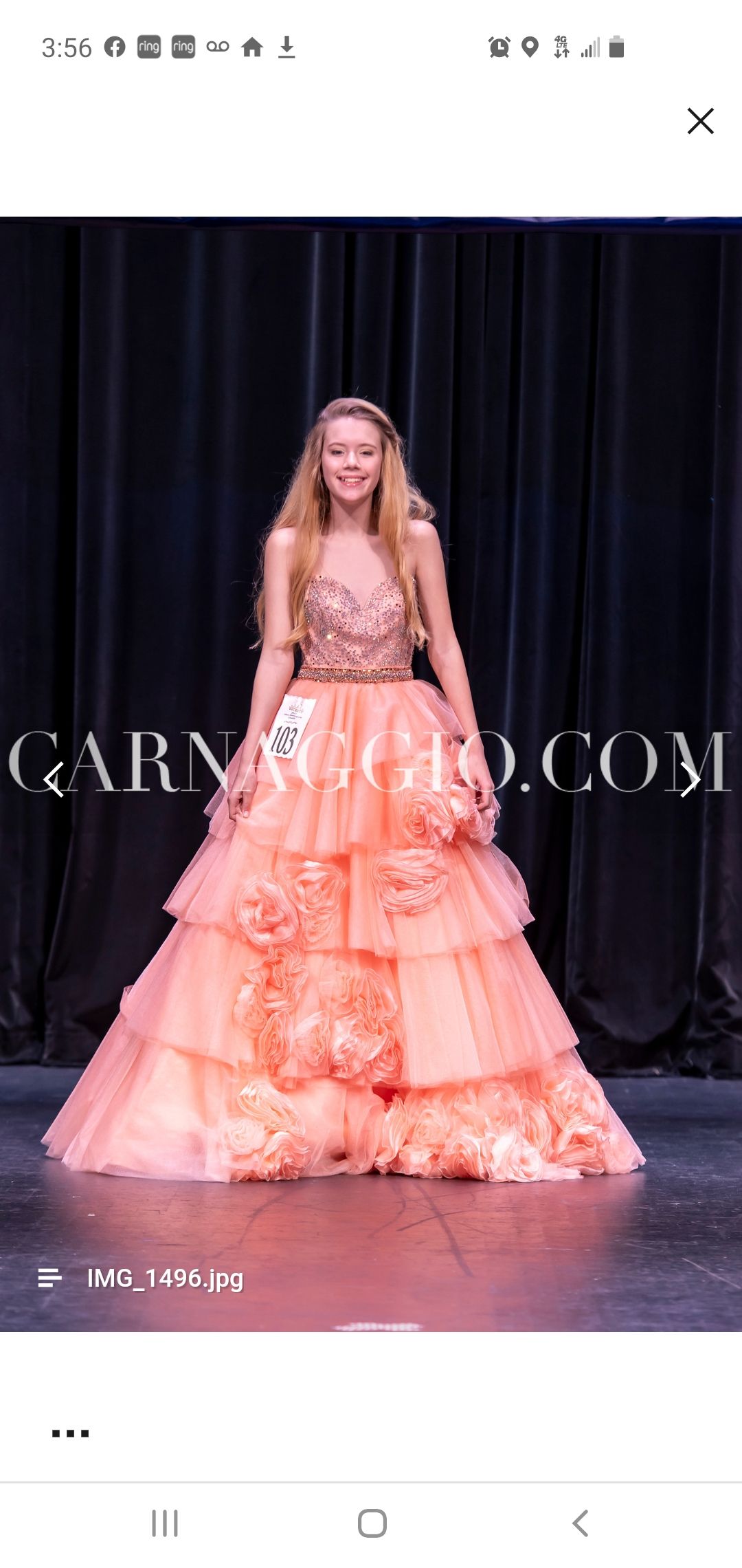Sherri Hill Size 00 Pink Ball Gown on Queenly