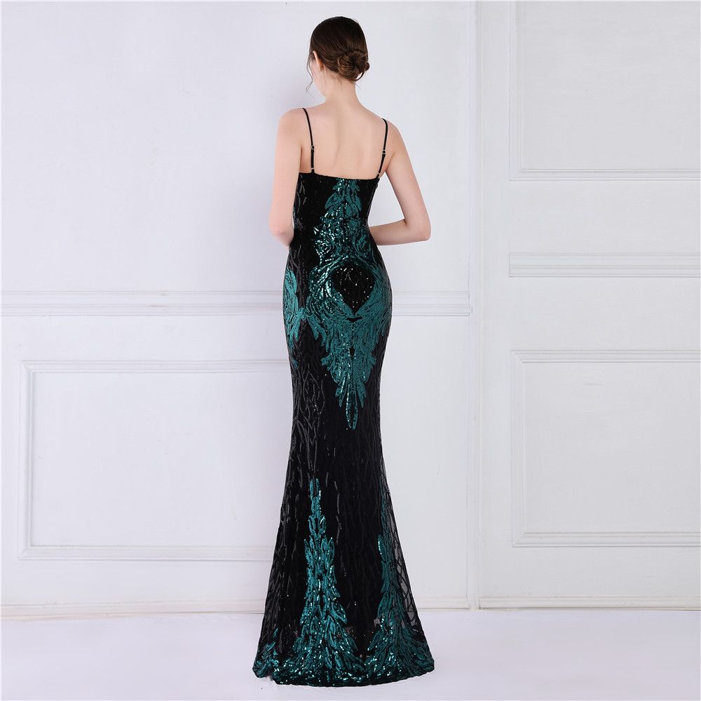 Size 6 Prom Lace Black Mermaid Dress on Queenly