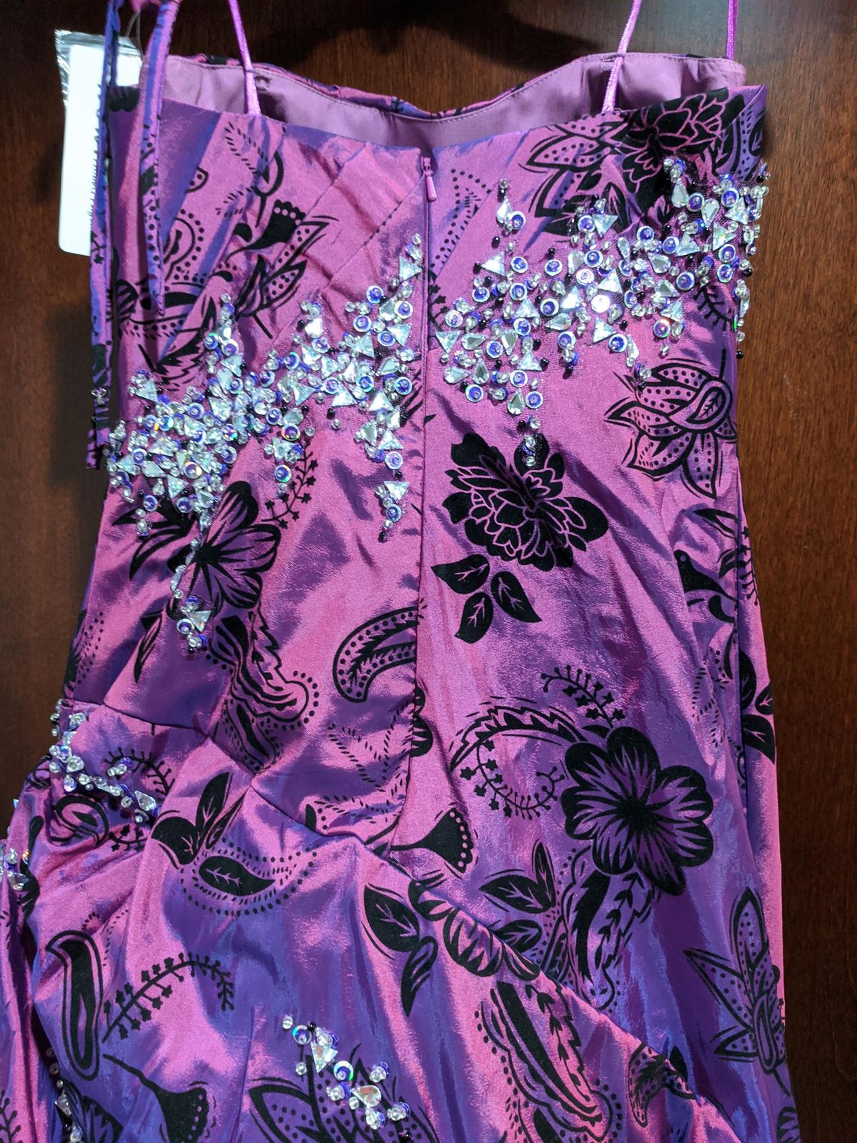 Style 2070 Wow Prom Size 10 Prom Purple Mermaid Dress on Queenly