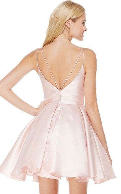 Alyce Paris Size 10 Prom Light Pink A-line Dress on Queenly