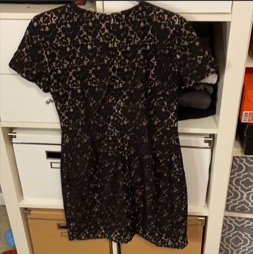 French Connection Size 8 Black Cocktail Dress on Queenly