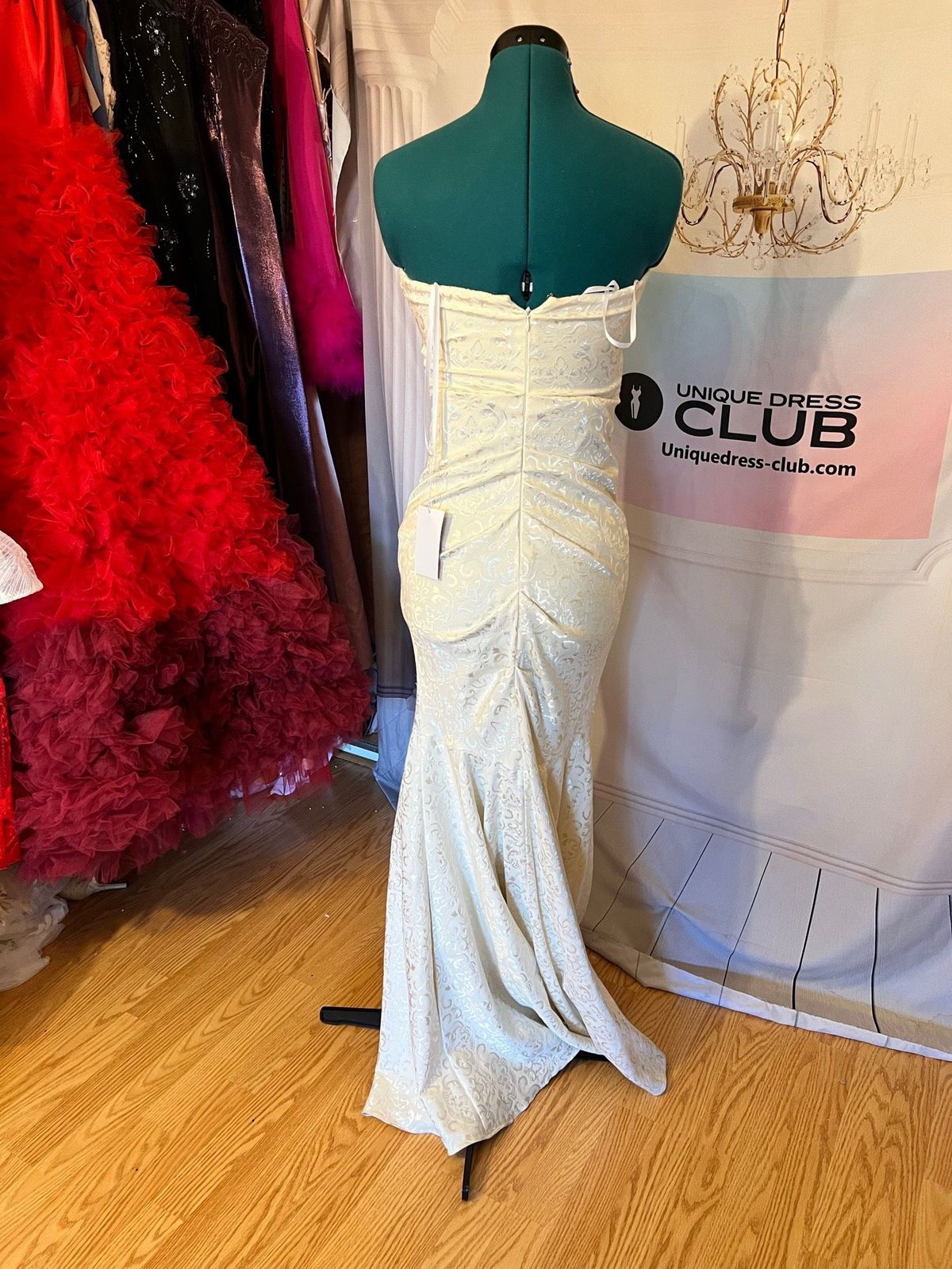 Unique Dress Club Size 4 Prom Multicolor Mermaid Dress on Queenly