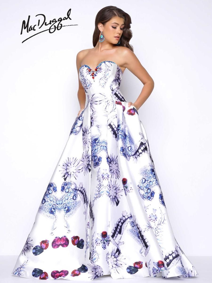 Mac Duggal Size 2 Multicolor Ball Gown on Queenly