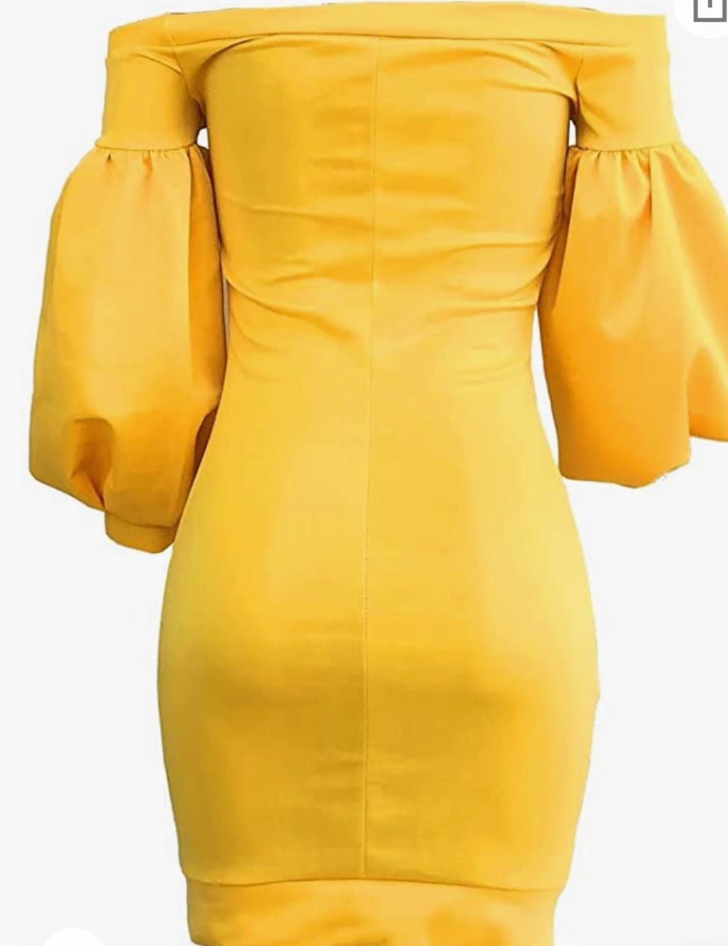 Size 12 Yellow Cocktail Dress on Queenly
