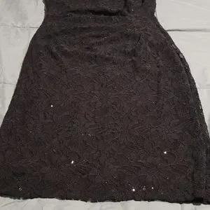 Girls Size 8 Homecoming Lace Black Ball Gown on Queenly