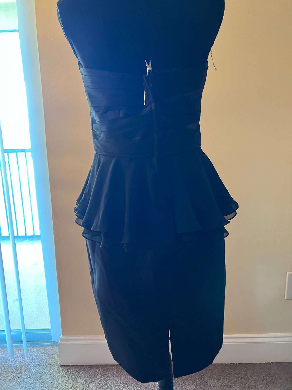 Size 8 Prom Black Dress With Train on Queenly