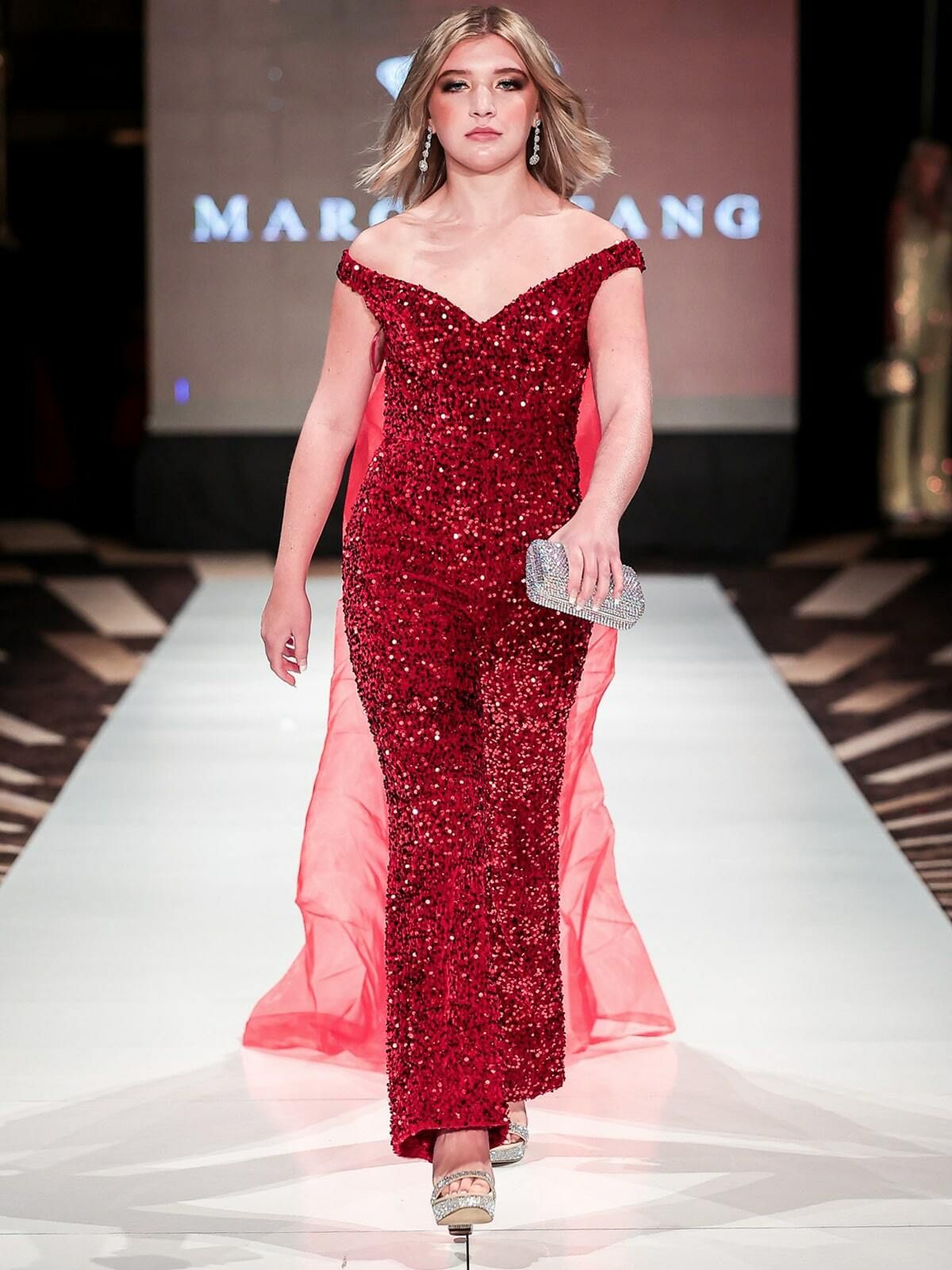 Red Haute Couture Dress – Tasha Velvet Boutique
