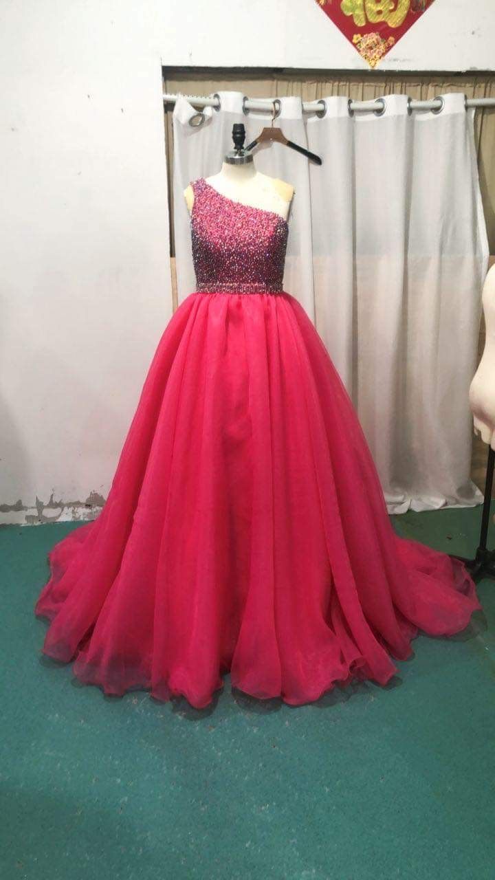 Michael Xu Size 2 Pink Ball Gown on Queenly