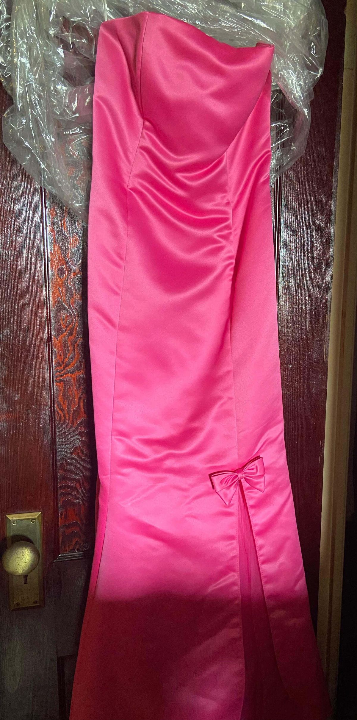 Jessica McClintock Size 00 Pageant Hot Pink Floor Length Maxi on Queenly