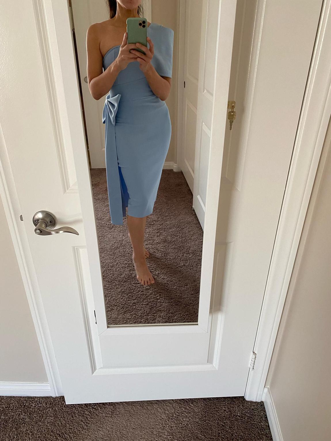 Size 0 Blue Cocktail Dress on Queenly