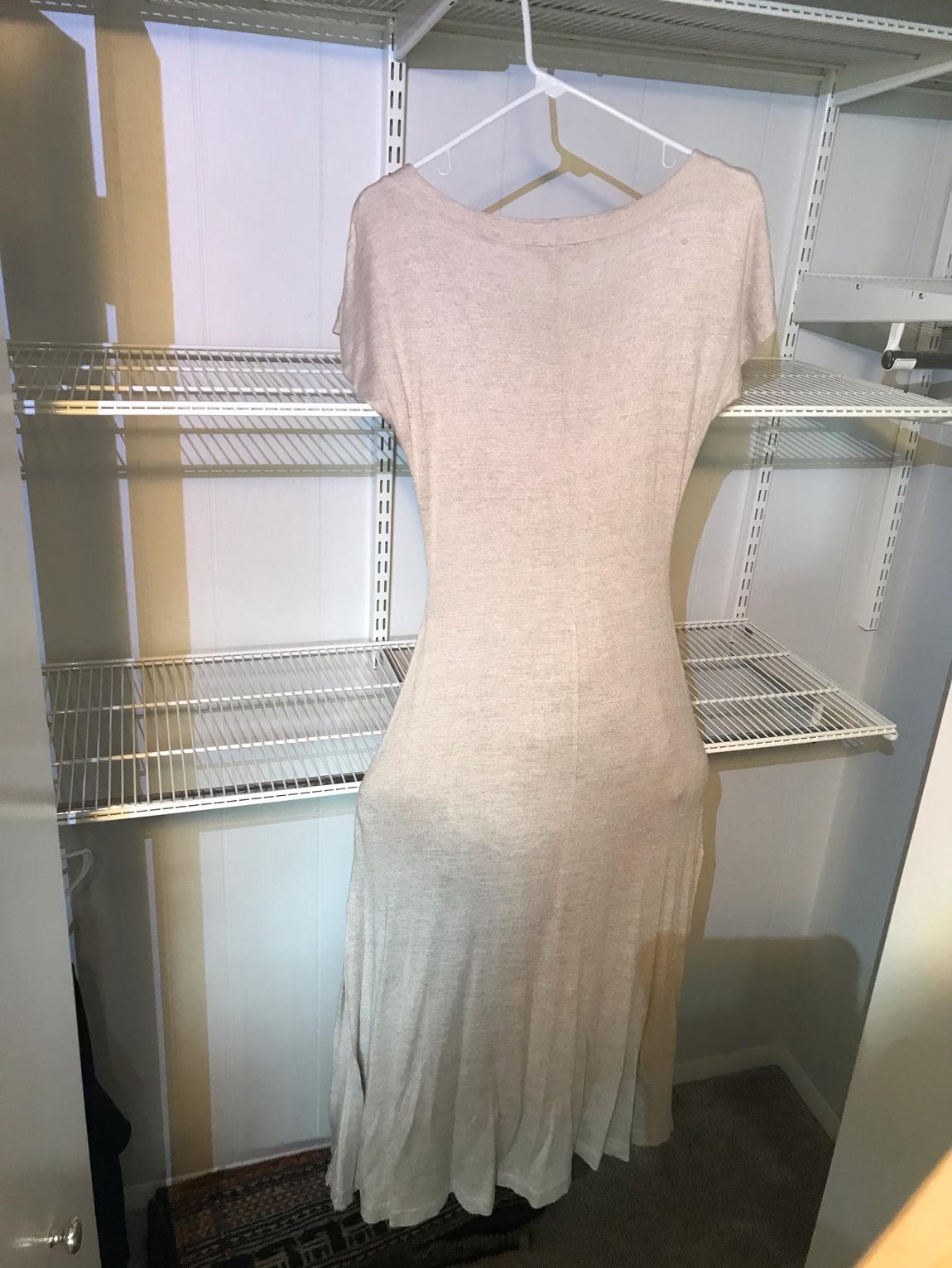 Express Size 6 Nude Mermaid Dress on Queenly