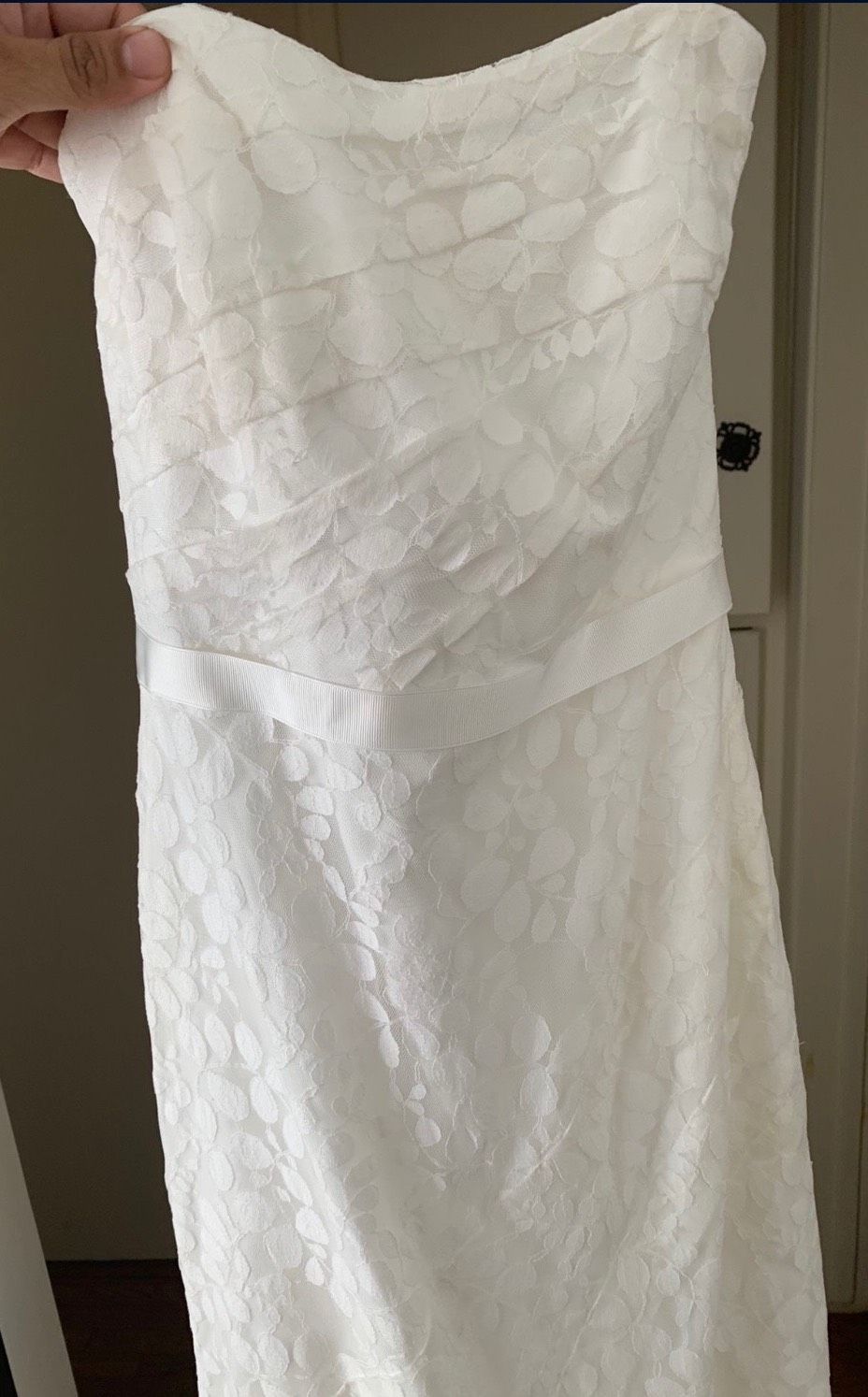 Galina Size 8 White Mermaid Dress on Queenly