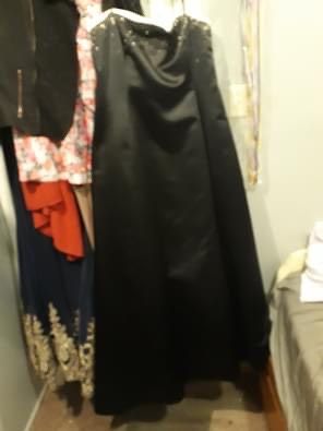 Plus Size 20 Black A-line Dress on Queenly