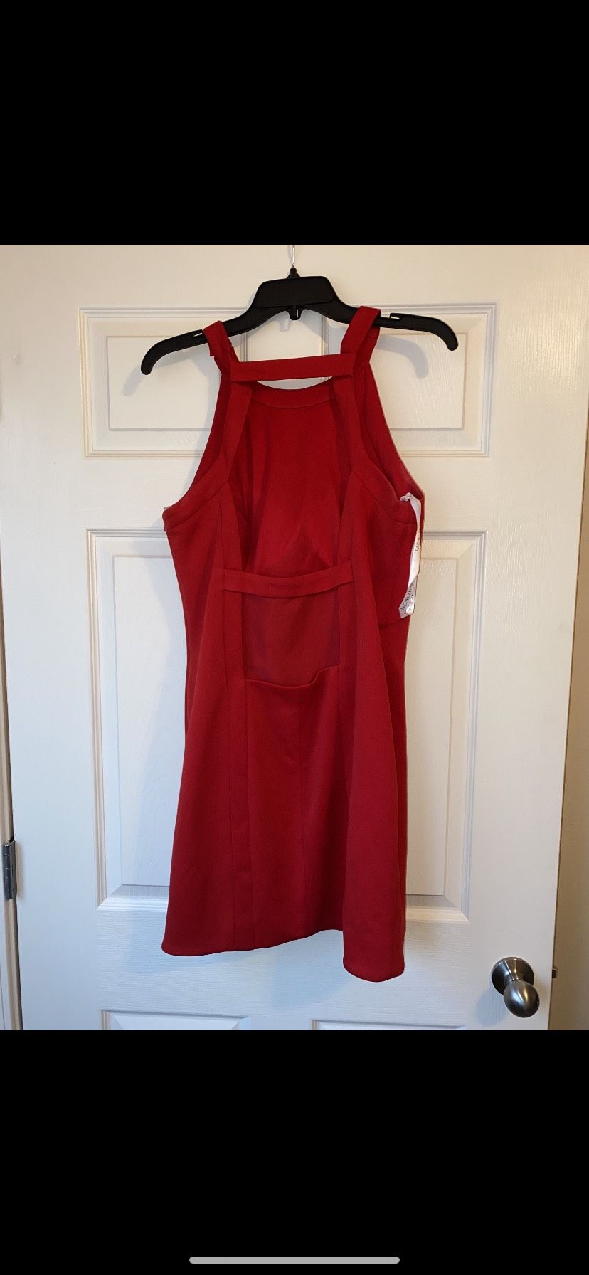 Rachel Allan Size 12 Red Cocktail Dress on Queenly