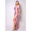 Size 6 Bridesmaid Cap Sleeve Satin Light Pink A-line Dress on Queenly