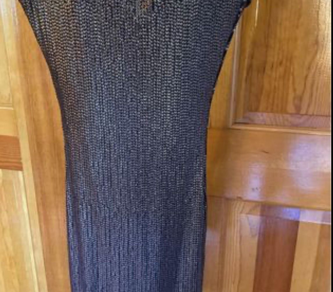 bebe Size 2 Gold Floor Length Maxi on Queenly