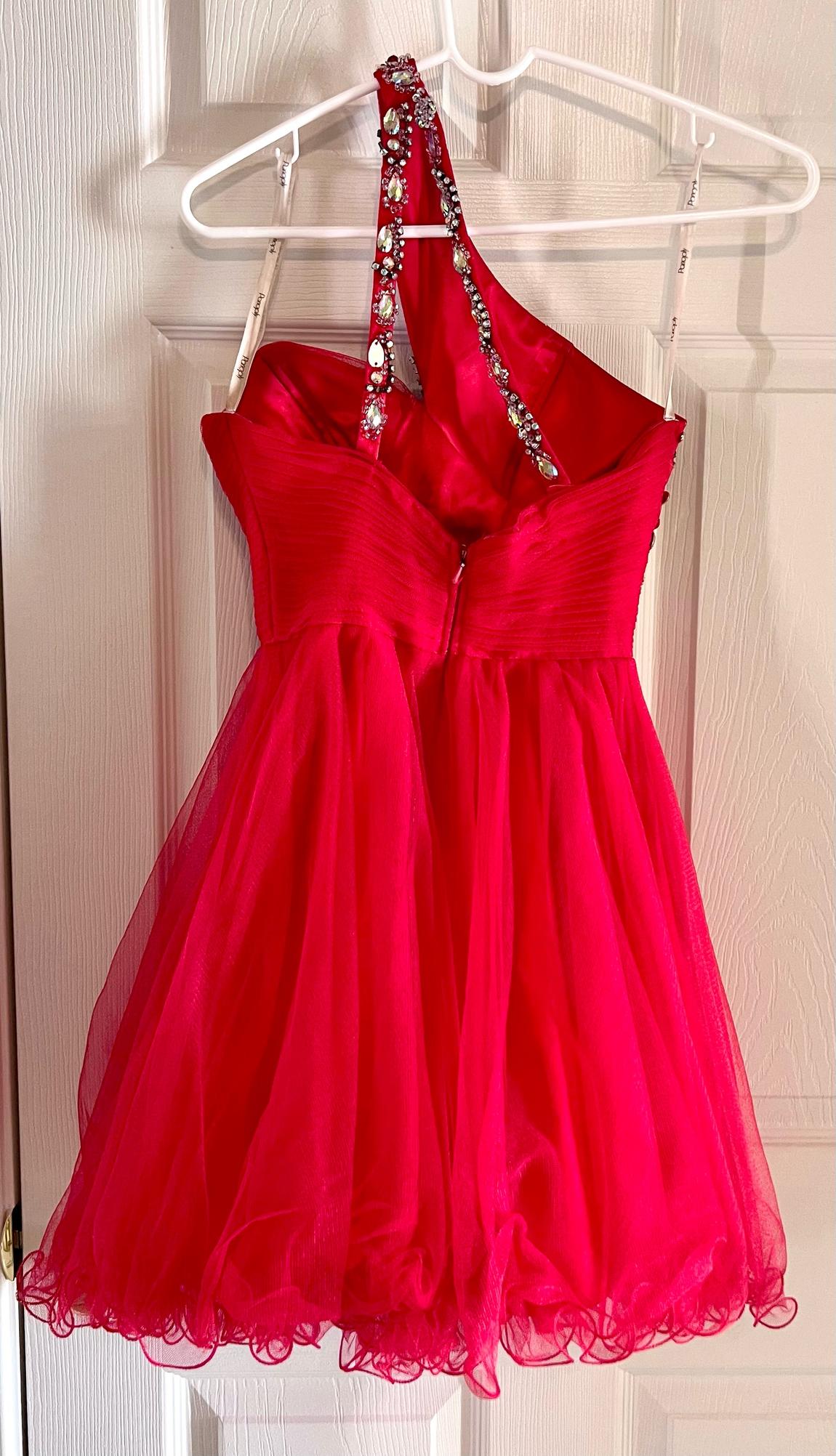 Panoply Size 0 Red Cocktail Dress on Queenly