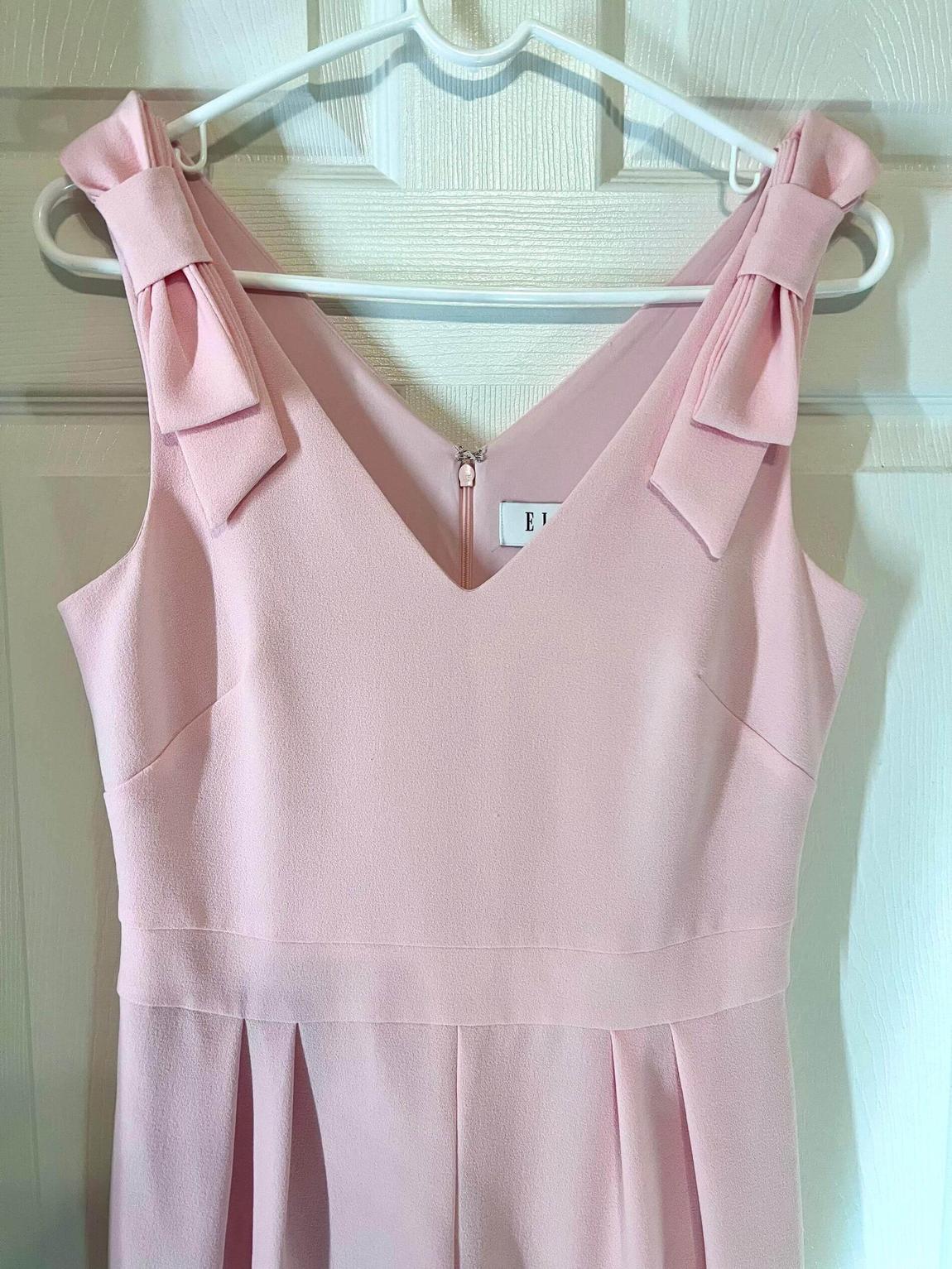 Elle Size 2 Homecoming Light Pink Formal Jumpsuit on Queenly