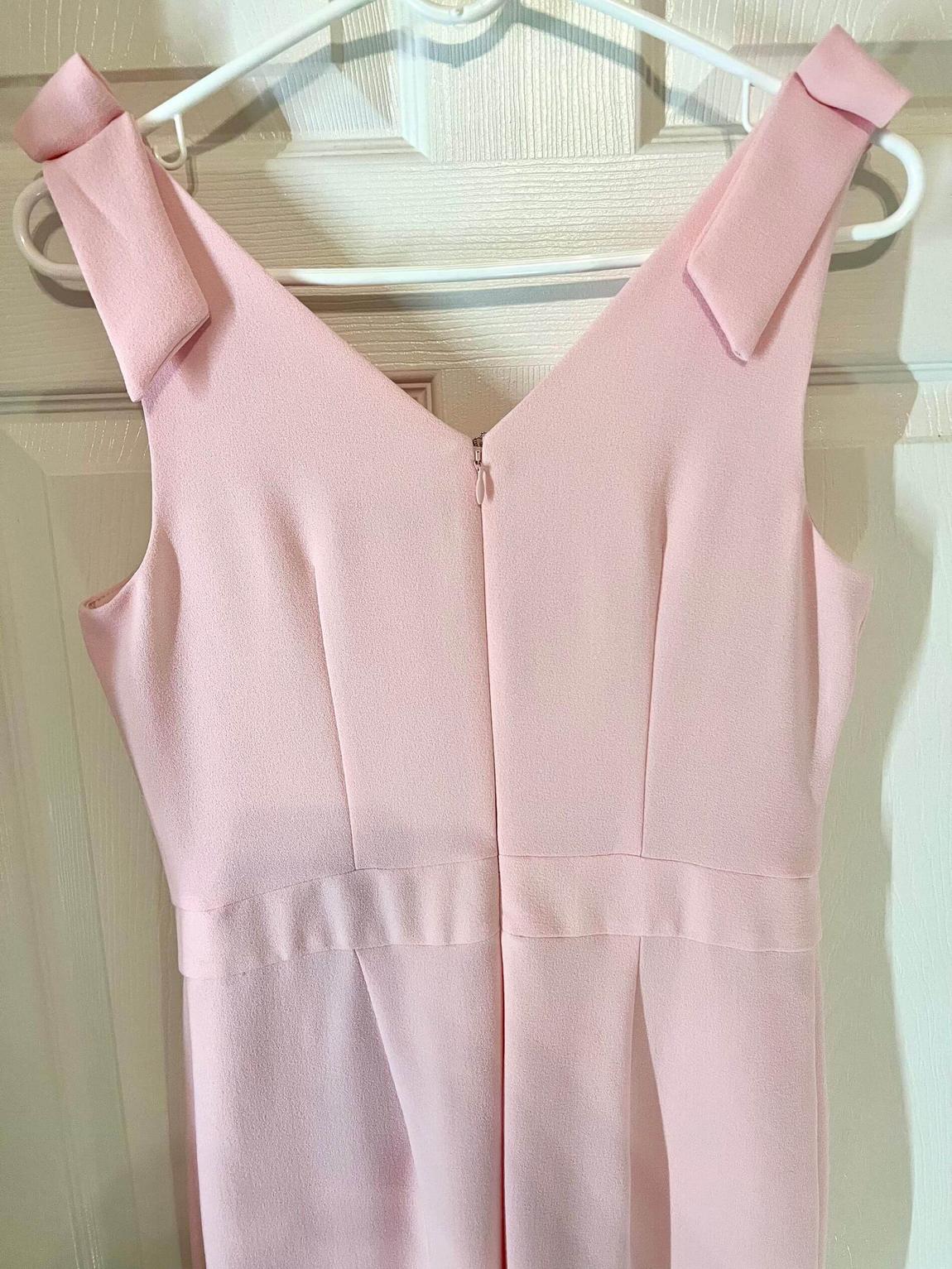 Elle Size 2 Homecoming Light Pink Formal Jumpsuit on Queenly