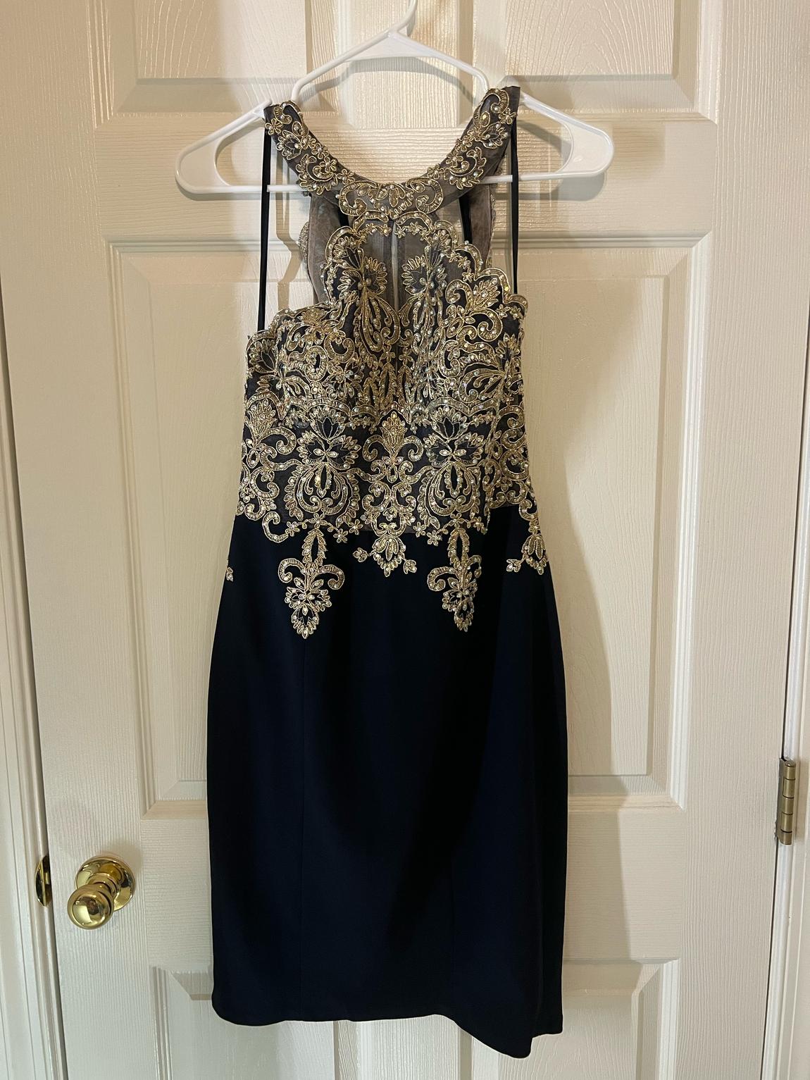 Xscape Size 6 Blue Cocktail Dress on Queenly