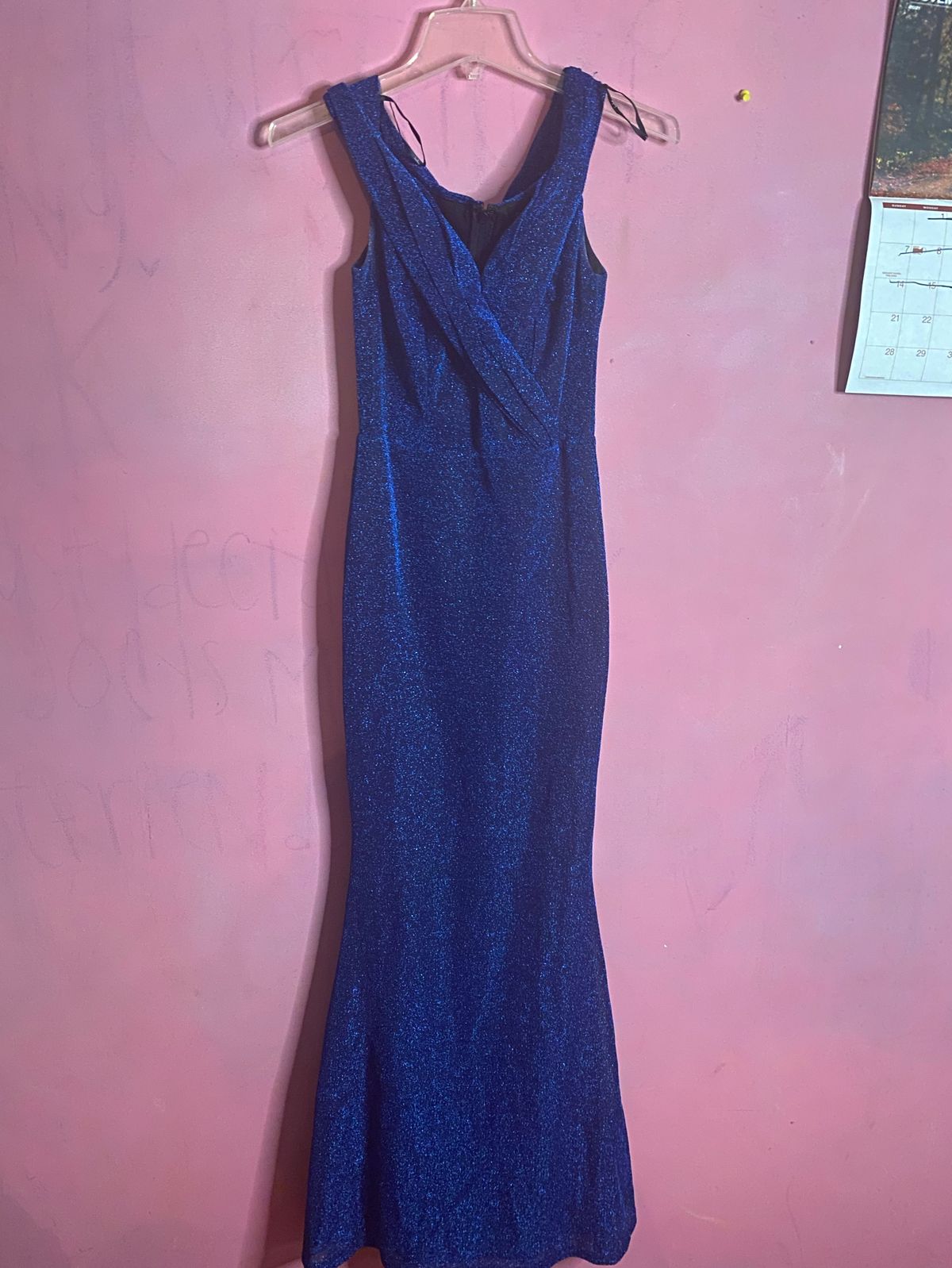 Lulus Size 0 Blue Mermaid Dress on Queenly